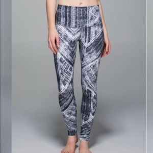 Lululemon Wunder Under hi-rise (heat wave)